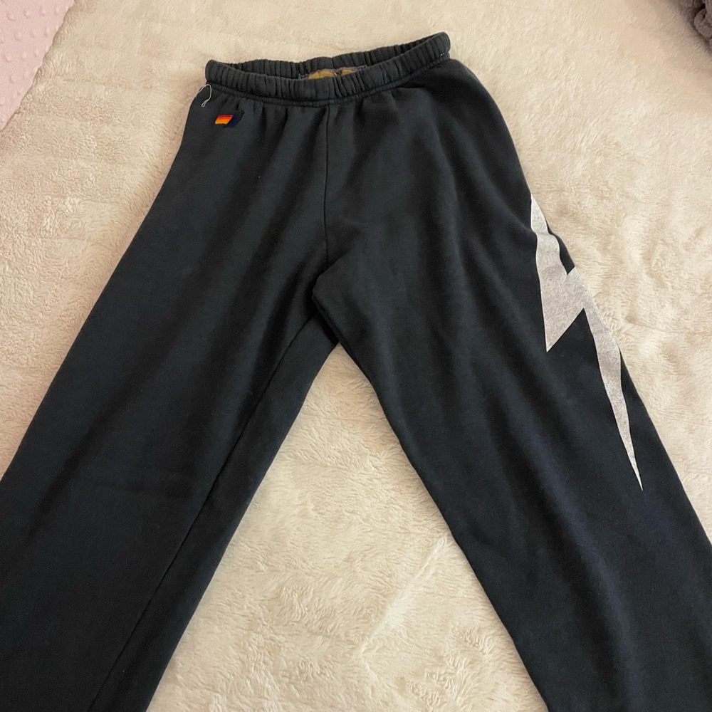 Aviator Nation Lightning bolt Sweatpants